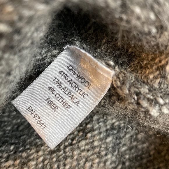 J Jill Alpaca Wool Blend Collared Sweater Vest - Picture 2 of 9